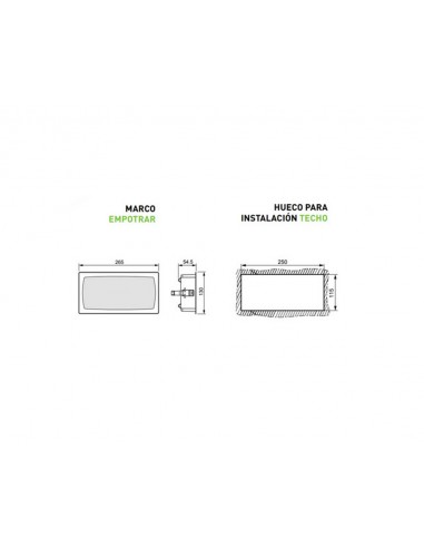 Marco Para Empotrar Emergencias Ura Led Plus Pl De Legrand