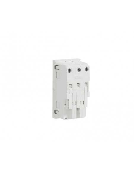 Módulo doble schuko para puesto de trabajo de Schneider