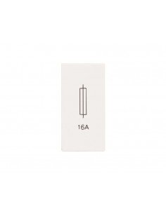 Portafusible estrecho Blanco Serie Zenit N2108 BL de Niessen