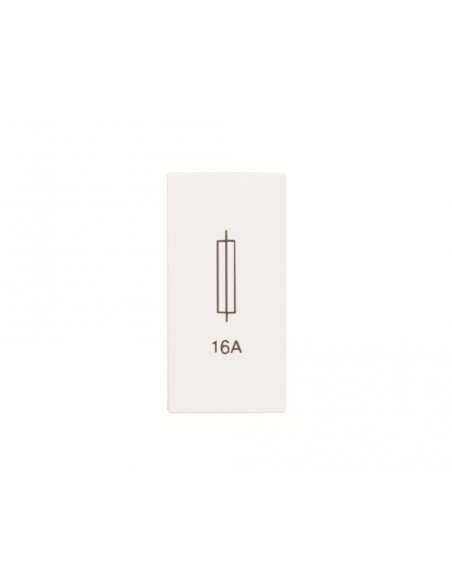 Portafusible estrecho Blanco Serie Zenit N2108 BL de Niessen