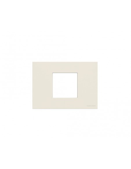 Marco rectangular Blanco Serie Zenit de Niessen