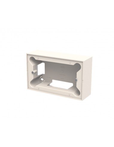 Zócalo blanco de superficie 4 módulos N2994 BL Serie Zenit de Niessen