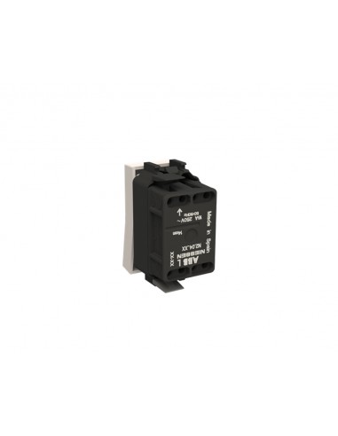 Pulsador estrecho sin grabar Blanco N2104.7  BL Serie Zenit de Niessen