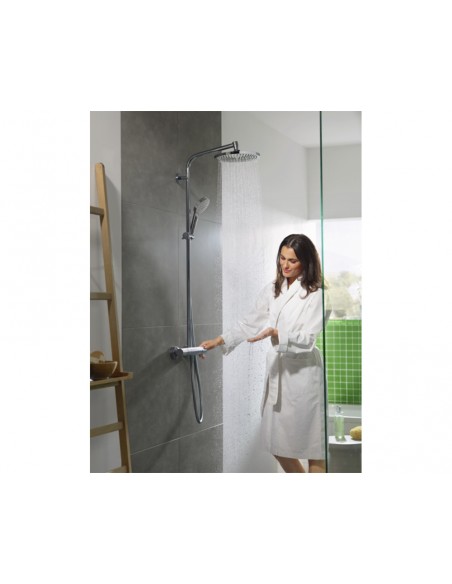 Columna de ducha SHOWERPIPE CROMETTA S 240 1 jet 27267000 de Hansgrohe