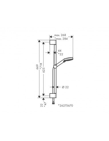 Set de ducha Vernis Blend Vario de Hansgrohe