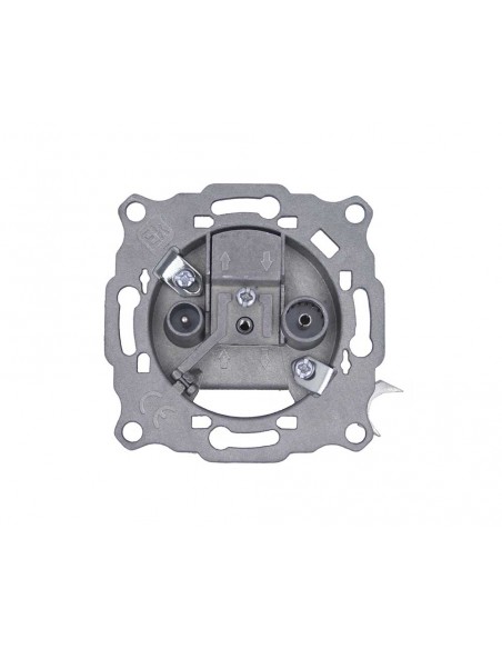 Toma de antena de TV/R-Satélite final de cascada con garras TU F4 de Ekselans