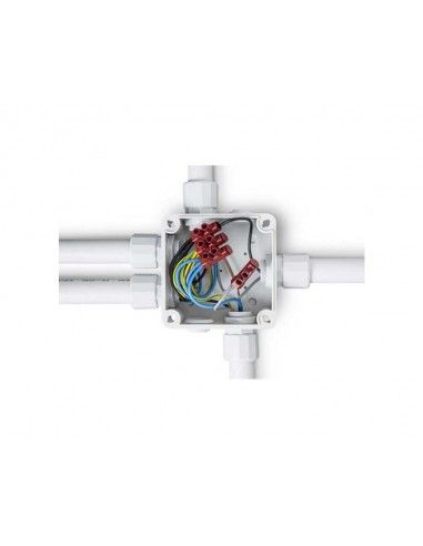 Regleta de conexión de cable con cubierta protectora Serie PRO de Tekox