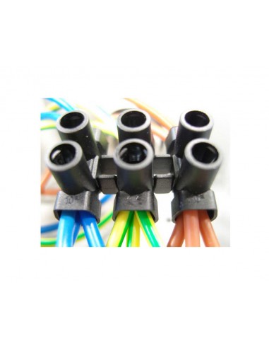 Regleta blanca de conexión de cable Serie 100 de Tekox