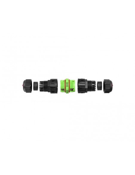 Conector estanco lineal 2P+T  WP3/L de Tekox