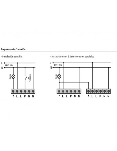 Detector de movimiento para caja universal 3 hilos  DM CAM 001 de Dinuy
