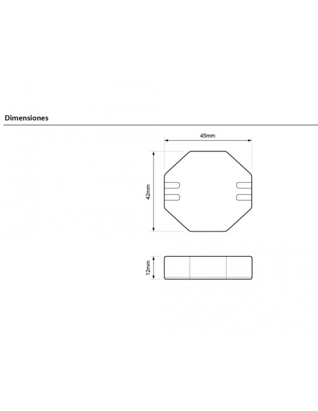Minutero electrónico para cajas de registro  MI PLA 001R de Dinuy