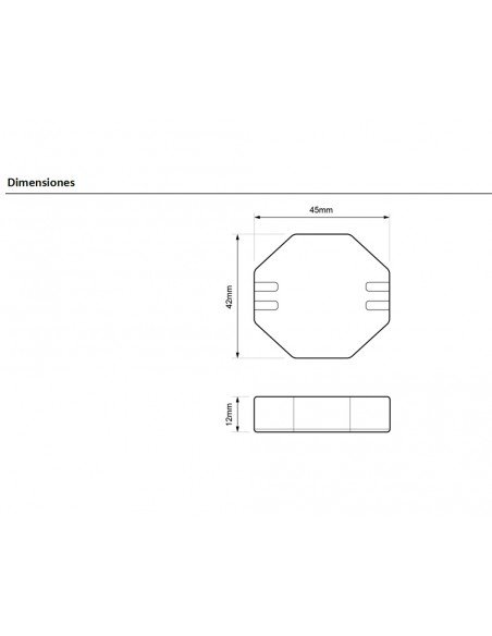 Minutero electrónico para cajas de registro  MI PLA 001R de Dinuy