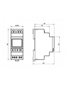Interruptor horario digital semanal astronómico de Dinuy 2