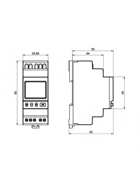 Interruptor horario digital semanal astronómico de Dinuy