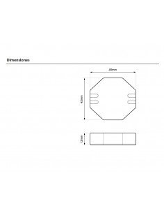 Minutero electrónico para cajas de registro MI PLA LE0 de Dinuy 2
