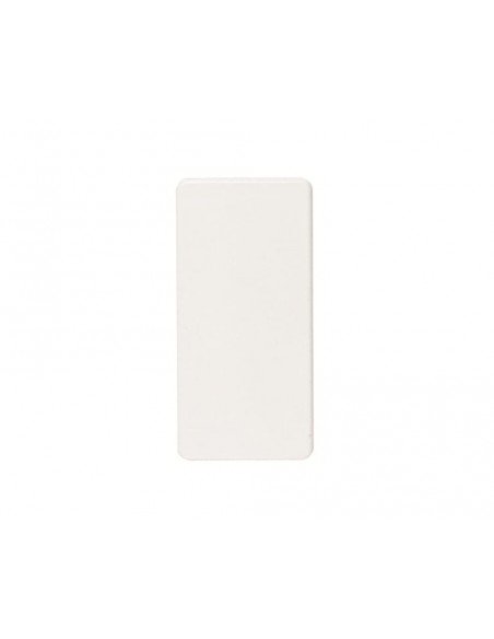 Interruptor monopolar estrecho blanco Serie Stylo 2101 BA de Niessen