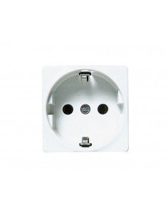 Base enchufe schuko Blanco 2P+T 2288 BA Serie Stylo de Niessen