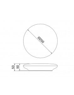 Plafón Led de techo IP54 ELIA CL de Gewiss 2