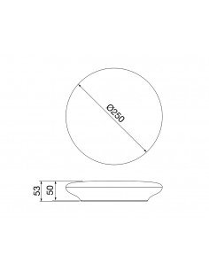 Plafón Led de superficie con sensor IP54 ELIA CL de Gewiss 2