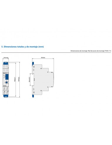 Minutero de escalera NJS3 de Chint Electric
