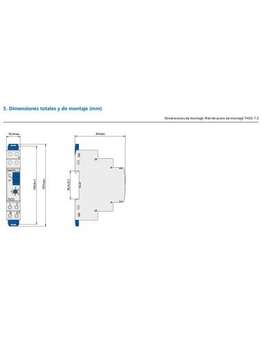Minutero de escalera NJS3 de Chint Electric