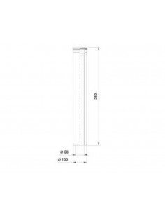 Tubo coaxial MH de Cabel para calderas de condensación 2