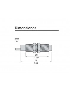 Sensor fotoeléctrico receptor XUB2APAWM12R de Schneider 2