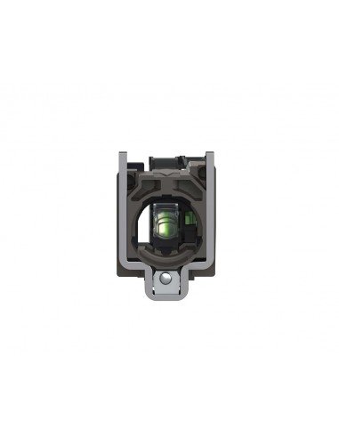Cuerpo pulsador luminoso led 230VCA verde ZB4BW0M31 de Schneider