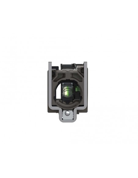 Cuerpo pulsador luminoso led 230VCA verde ZB4BW0M31 de Schneider