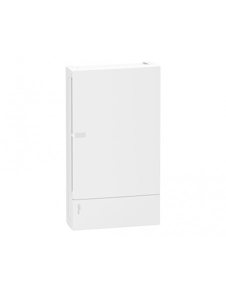 Armario de superficie 12 módulos por fila con puerta opaca RESI9 de Schneider