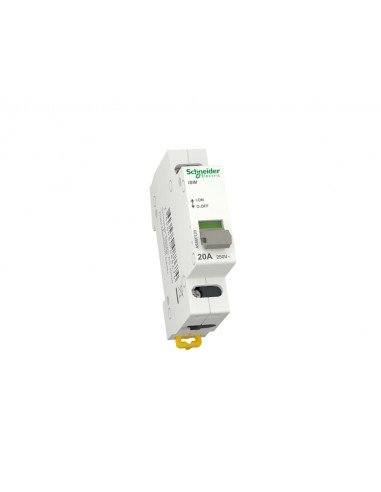 Interruptor en carga Acti9 iSW 1P 20A 250V A9S60120 de Schneider