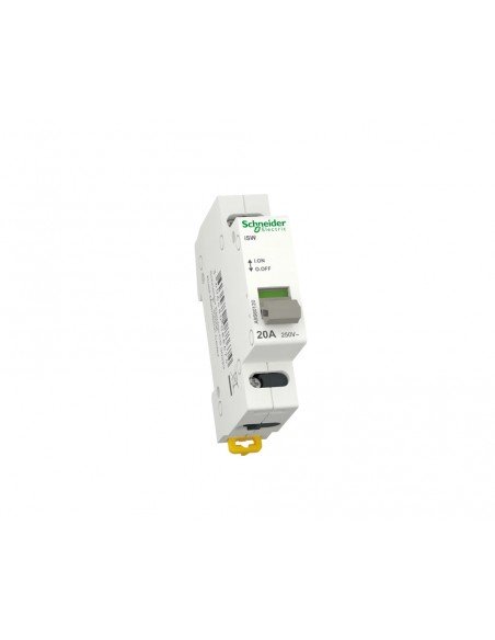 Interruptor en carga Acti9 iSW 1P 20A 250V A9S60120 de Schneider