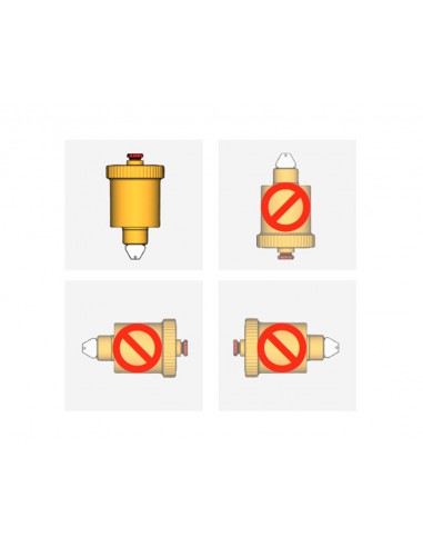 Purgador automático de columna rosca macho 1/2" R99Y003 de Giacomi