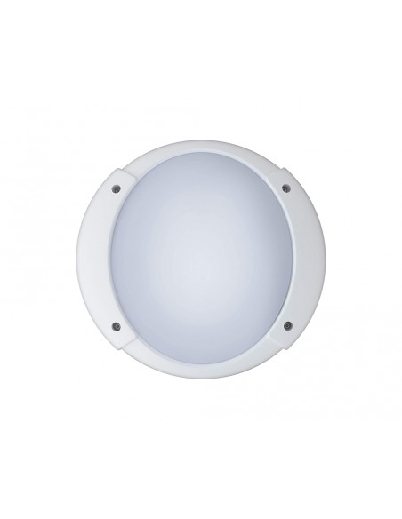 Plafón aplique blanco de exterior E27 206A-G05X1A-01 de Novolux