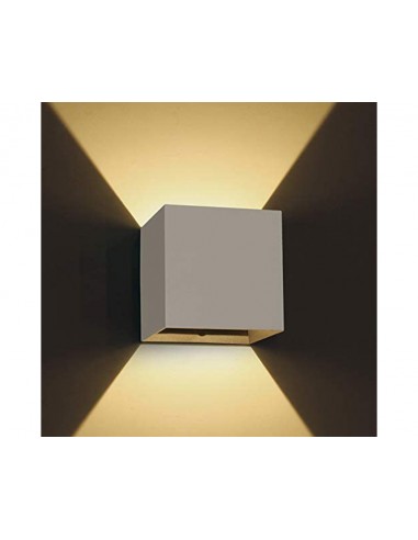 Aplique LED pared blanco 2x3w 3000K IP54 67398C/W/W de One Light