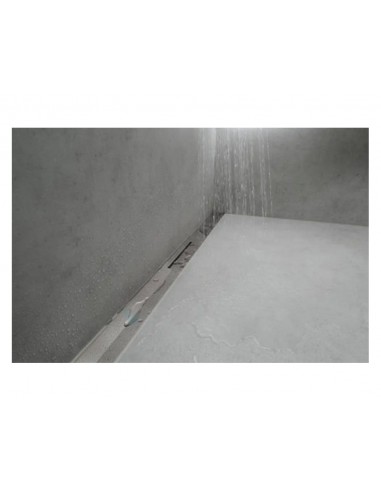 Canaleta de ducha lineal con rejilla inox acortable 56052800 de Hansgrohe