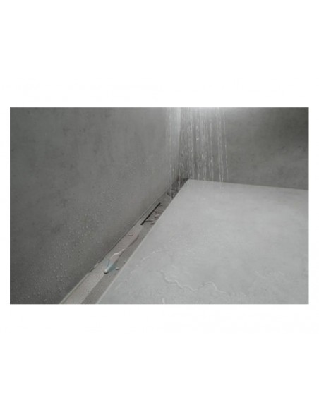 Canaleta de ducha lineal con rejilla inox acortable 56052800 de Hansgrohe