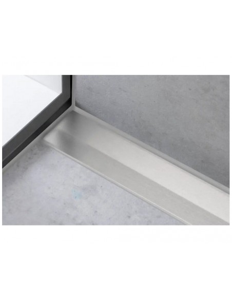 Canaleta de ducha lineal con rejilla inox acortable 56052800 de Hansgrohe