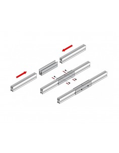 Juego de unión perfil G1 (2ud) UG1 de Sunfer 2