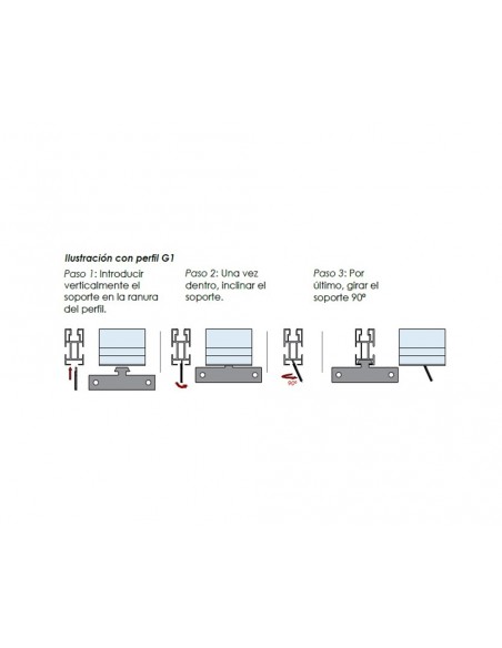 Juego de fijación para anclaje directo a chapa (20ud) S04 de Sunfer