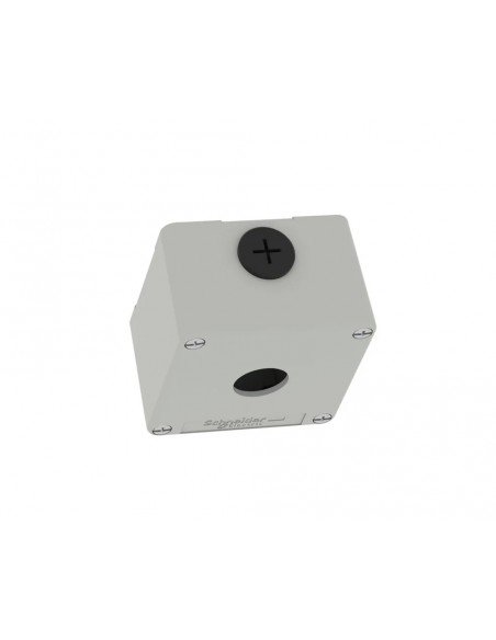 Caja metálica vacía para pulsador diámetro 22 XAPD de Schneider