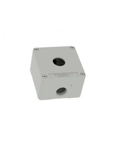 Caja metálica vacía para pulsador diámetro 22 XAPD de Schneider