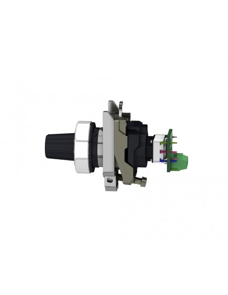 Potenciómetro completo metálico 4.7k XB4BD912R4K7 de Schneider