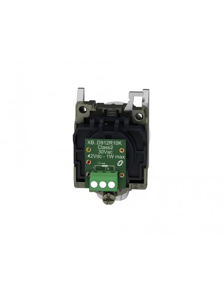 Potenciómetro completo metálico 4.7k XB4BD912R4K7 de Schneider