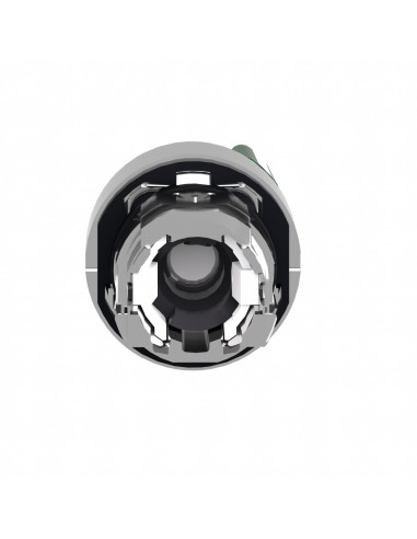 Cabeza selector luminoso verde de Schneider