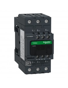 Contactor de potencia TeSys D 3P AC-3 bobina 110VCA de Schneider 2