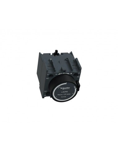 Bloque de contactos temporizados 1NA+1NC 0,3-3 seg. LADT0 de Schneider