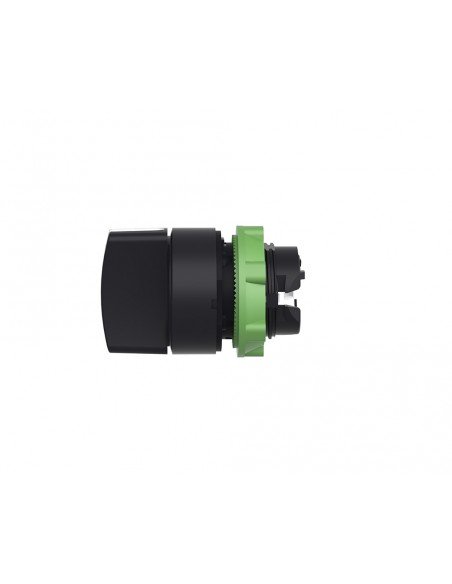 Cabeza selector negra 3 posiciones y retorno a centro ZB5AD5 de Schneider