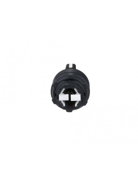 Cabeza selector negra 2 posiciones fijas ZB5AD2 de Schneider
