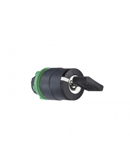 Cabeza selector 2 posiciones con llave ZB5AG6 de Schneider
